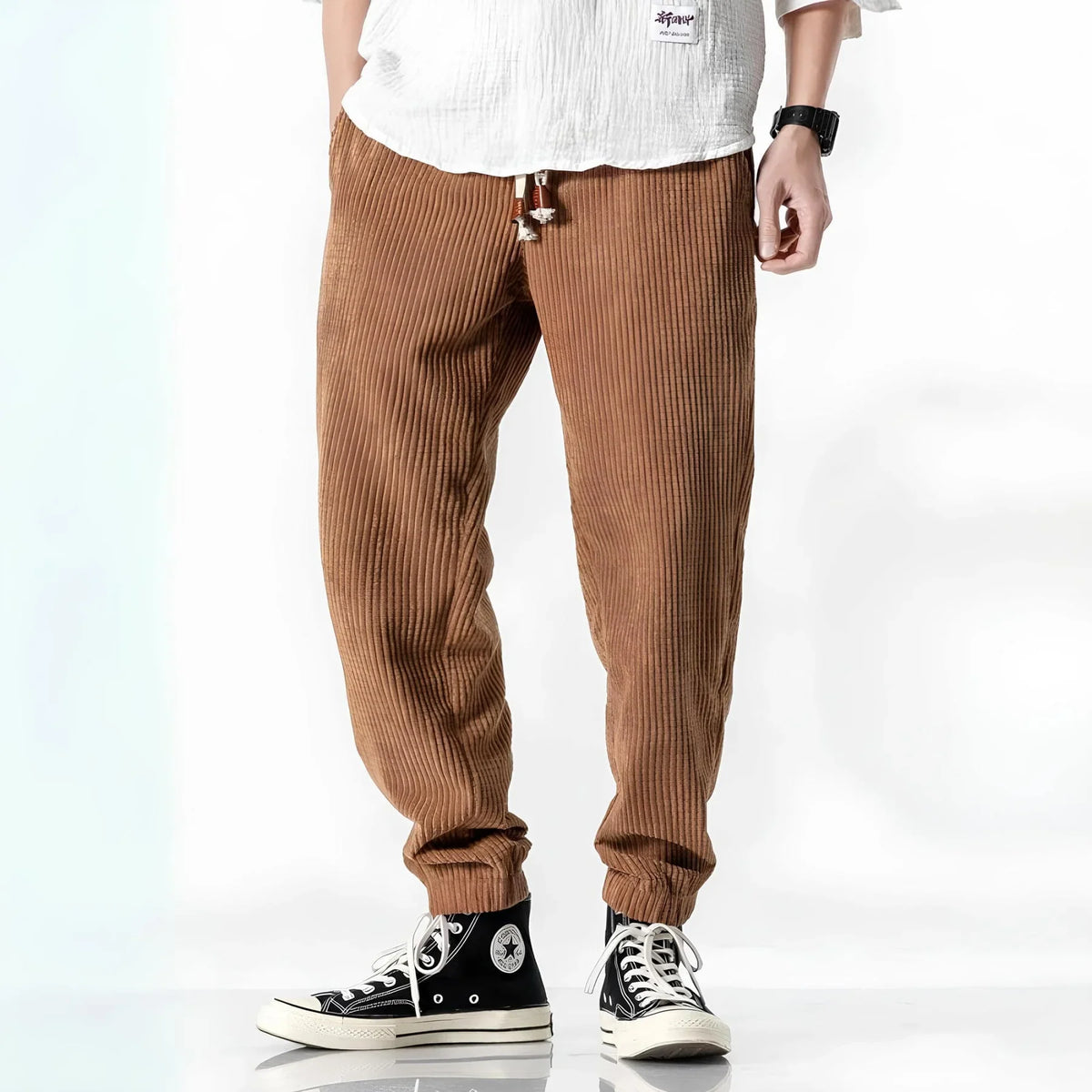 Castell | Pantalón Moderno de Terciopelo