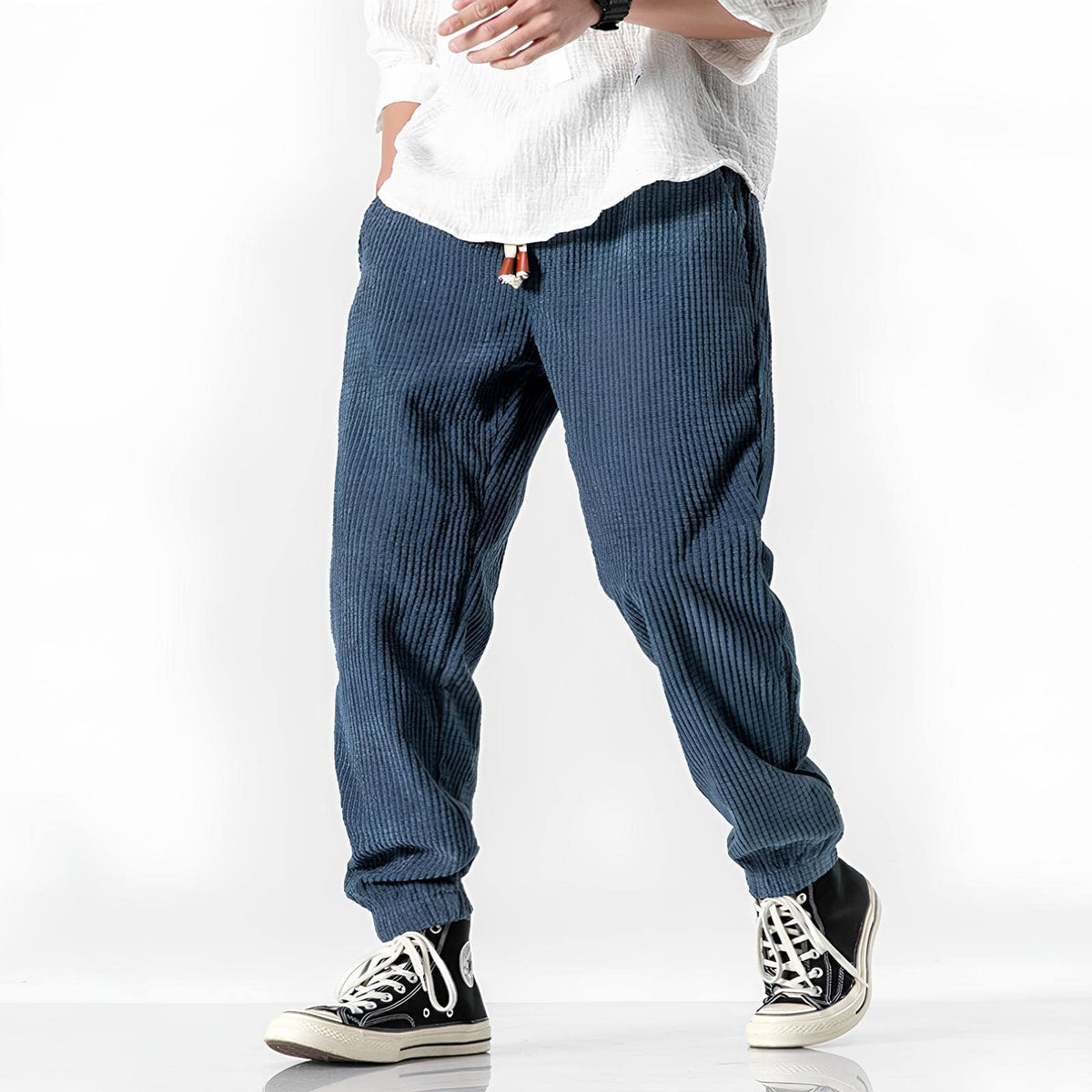 Castell | Pantalón Moderno de Terciopelo