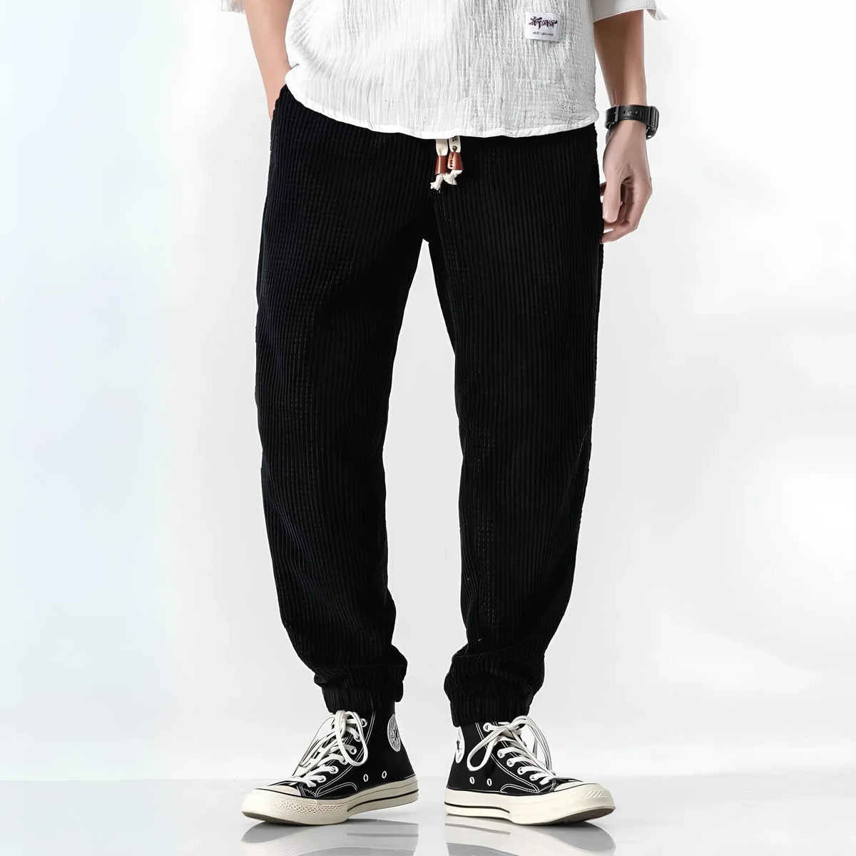 Castell | Pantalón Moderno de Terciopelo