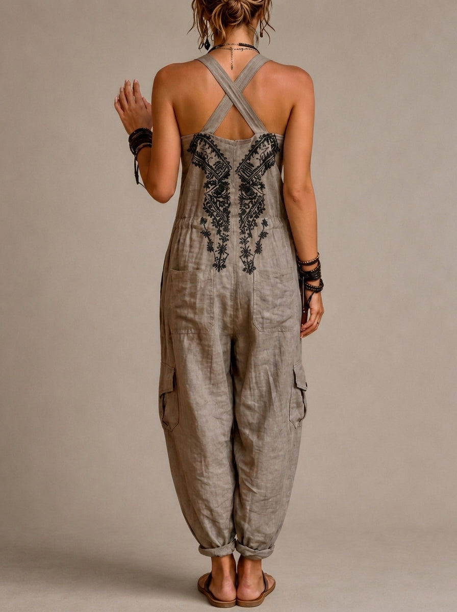 Astrid - Mono bohemio bordado