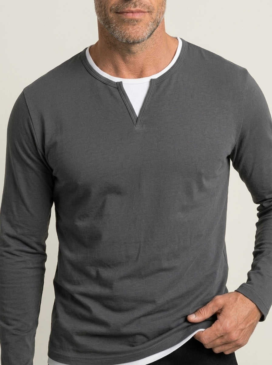 Martín - Camiseta Premium de Manga Larga