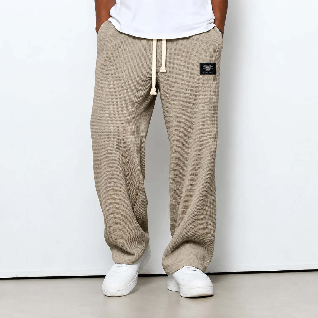 Castell | Pantalón casual con cintura elástica