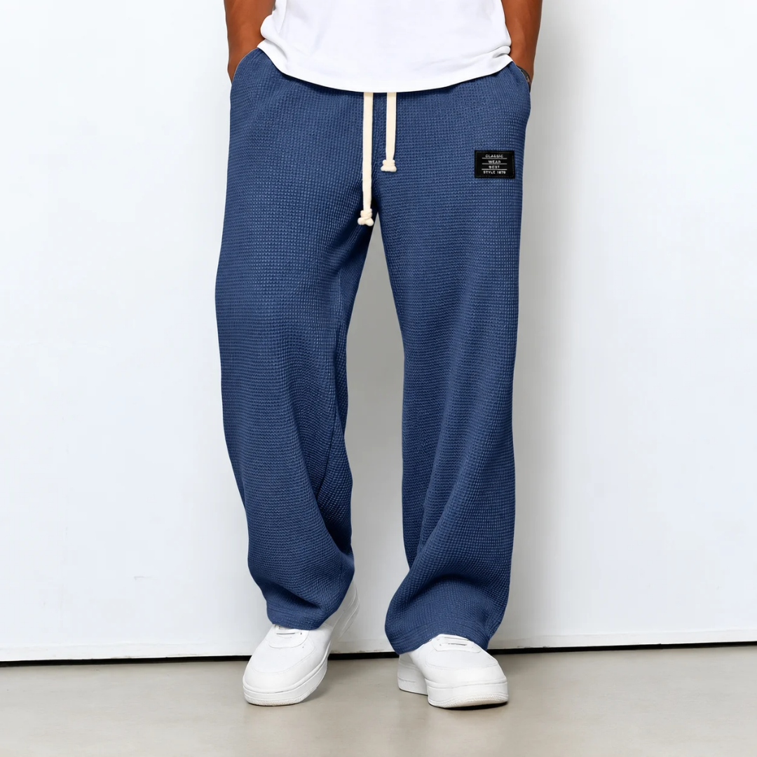 Castell | Pantalón casual con cintura elástica