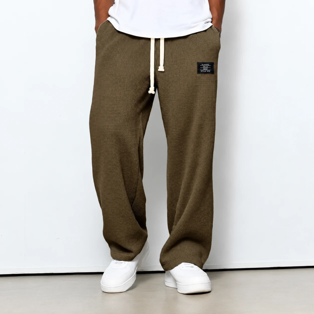Castell | Pantalón casual con cintura elástica