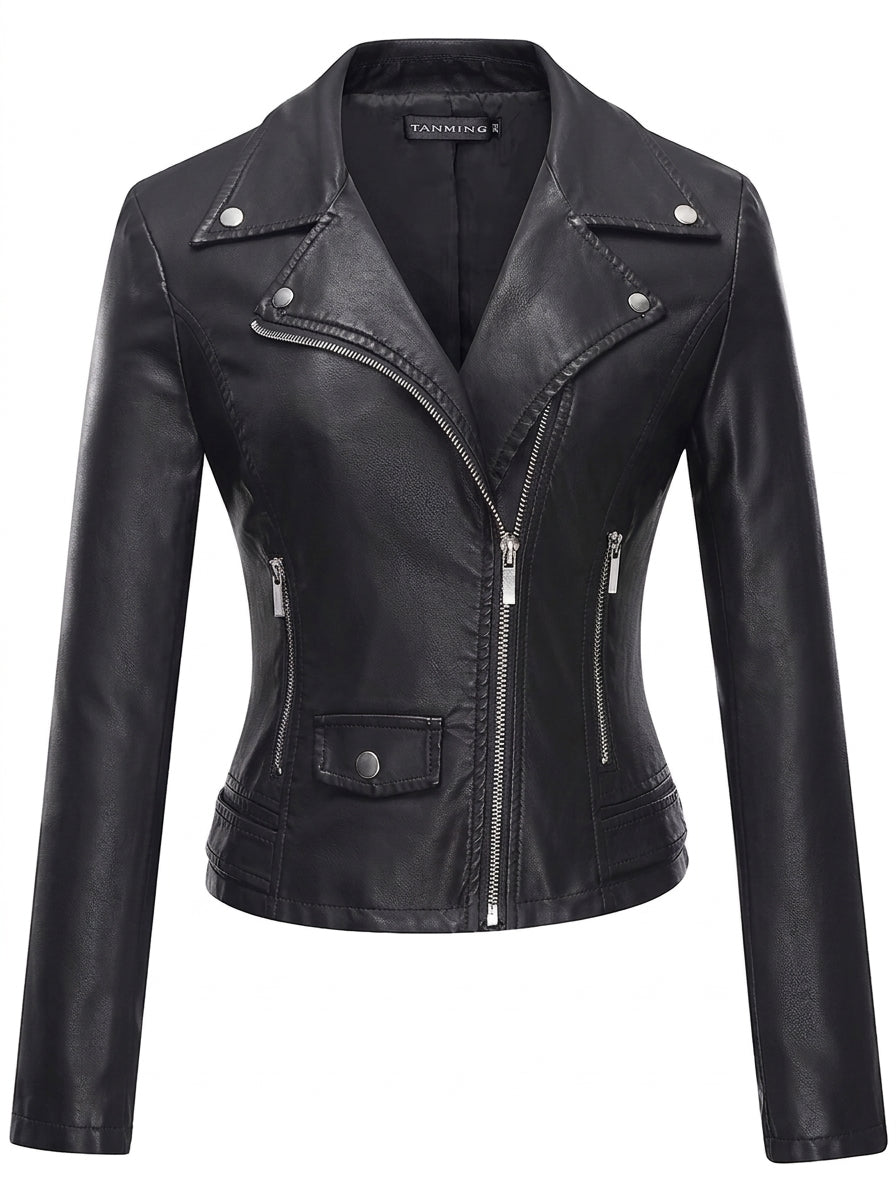 Marta ⎸ Chaqueta de Piel Resistente y Elegante