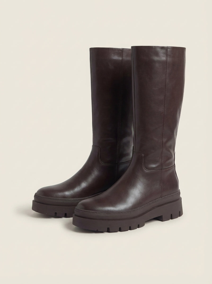 Iria - Botas Altas Marrones
