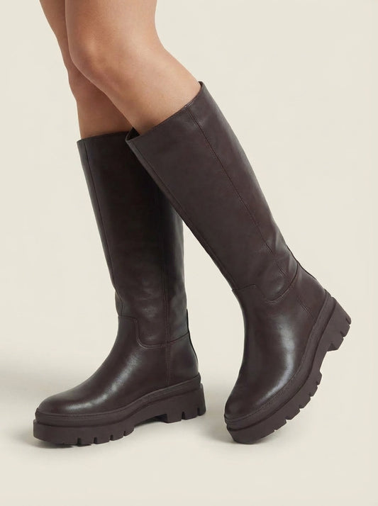 Iria - Botas Altas Marrones