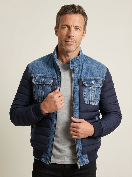 Lorenzo - Chaqueta vaquera acolchada