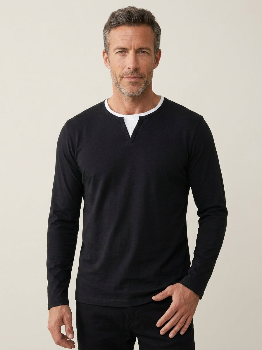 Martín - Camiseta Premium de Manga Larga